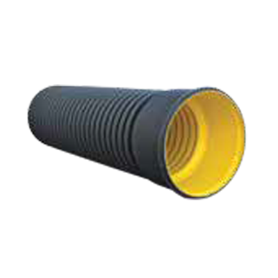 Gypa për kanalizim HDPE të koriguar SN8 · Diametri: Ø110 · Gjatësia: 6 m SN8 Ø110